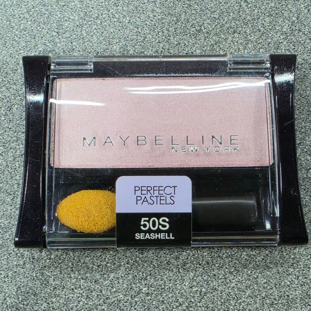 Maybelline Expert Wear Eyeshadow Women 50S Seashell New Shimmer Pink
